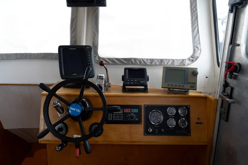 Slide: The Image of Custom Steel Trawler 43 1997 - 26