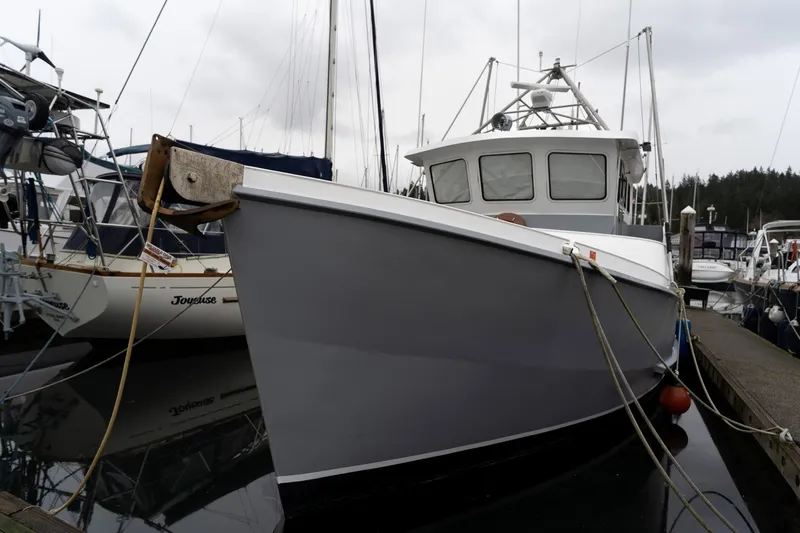 Slide: The Image of Custom Steel Trawler 43 1997 - 34