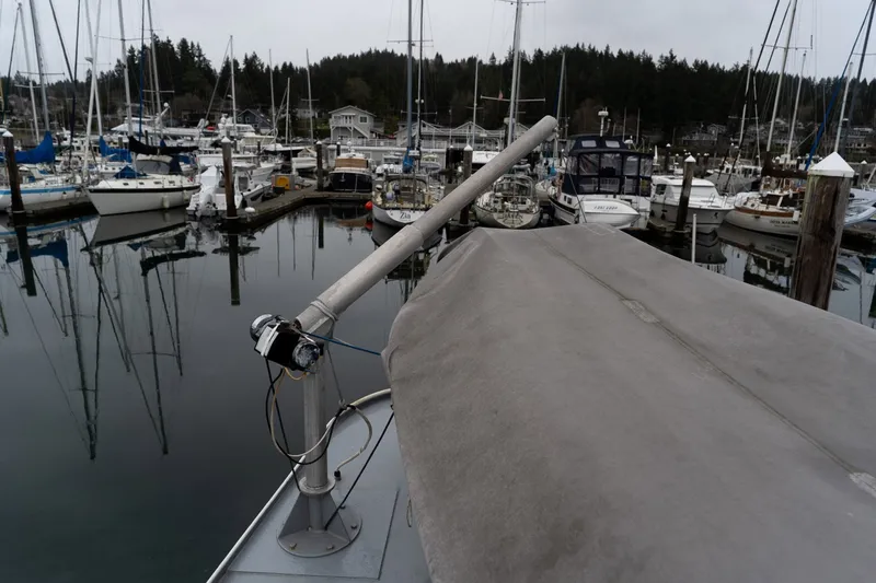 Slide: The Image of Custom Steel Trawler 43 1997 - 7