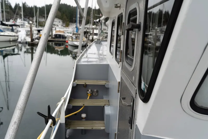 Slide: The Image of Custom Steel Trawler 43 1997 - 9