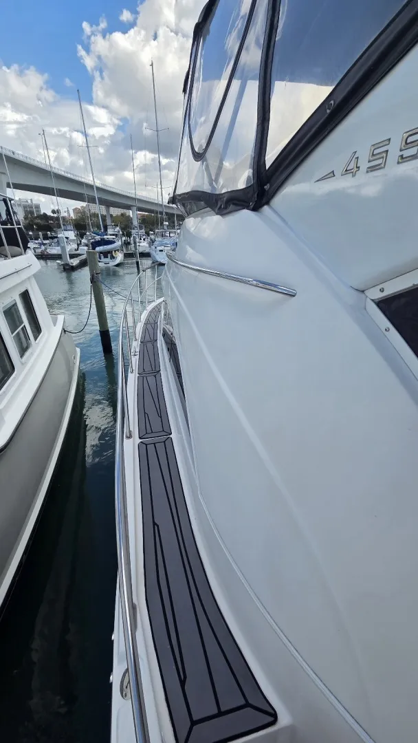 Slide: The Image of Meridian 459 Aft Cabin Cockpit Motor Yacht 2004 - 12