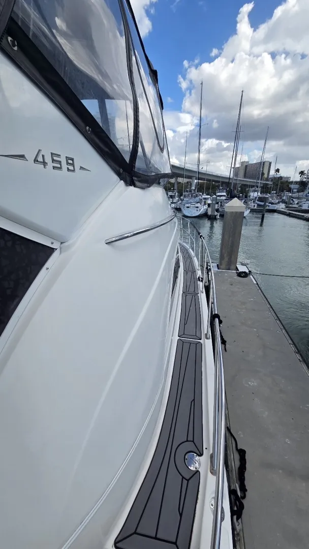 Slide: The Image of Meridian 459 Aft Cabin Cockpit Motor Yacht 2004 - 13