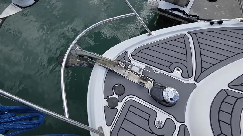 Slide: The Image of Meridian 459 Aft Cabin Cockpit Motor Yacht 2004 - 30