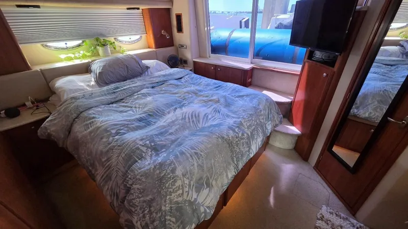 Slide: The Image of Meridian 459 Aft Cabin Cockpit Motor Yacht 2004 - 54