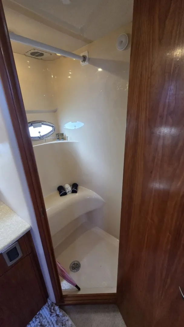 Slide: The Image of Meridian 459 Aft Cabin Cockpit Motor Yacht 2004 - 57