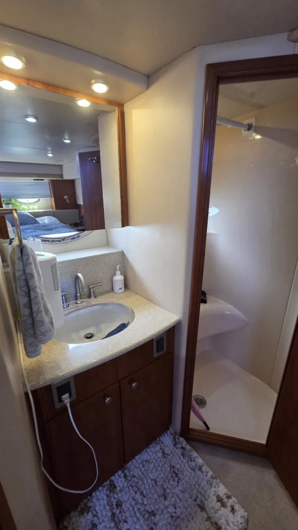 Slide: The Image of Meridian 459 Aft Cabin Cockpit Motor Yacht 2004 - 59