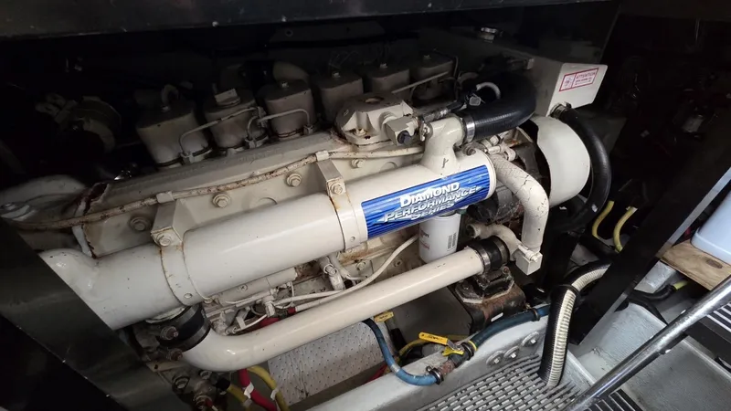 Slide: The Image of Meridian 459 Aft Cabin Cockpit Motor Yacht 2004 - 63