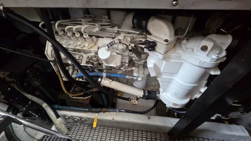 Slide: The Image of Meridian 459 Aft Cabin Cockpit Motor Yacht 2004 - 64