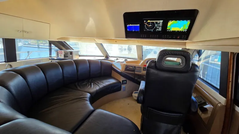 Slide: The Image of Carver Yachts 450 Voyager Pilothouse 2000 - 11