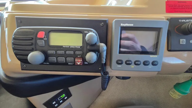 Slide: The Image of Carver Yachts 450 Voyager Pilothouse 2000 - 17