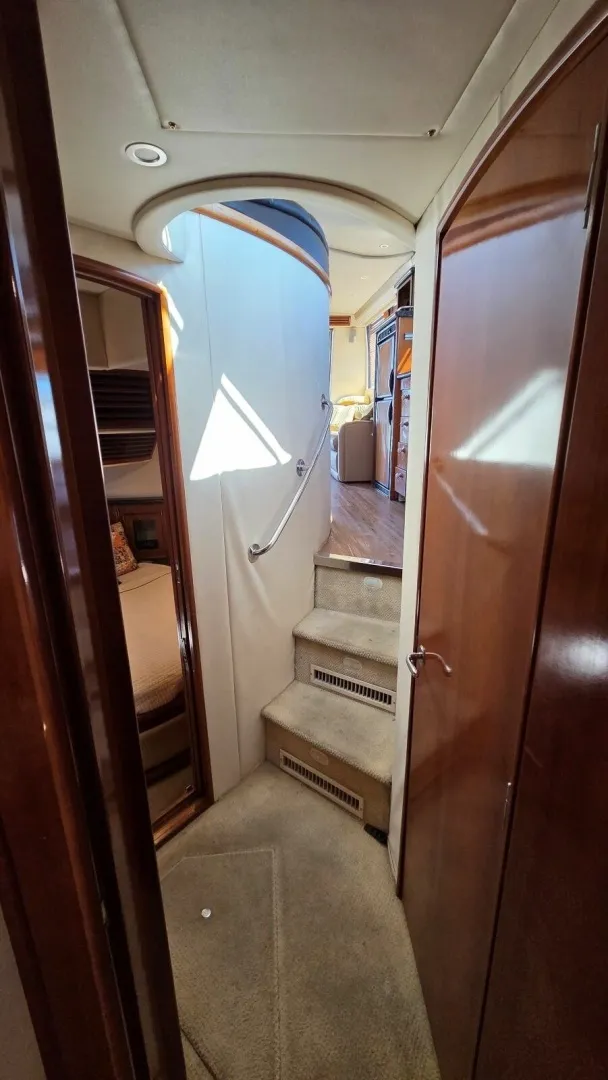 Slide: The Image of Carver Yachts 450 Voyager Pilothouse 2000 - 39