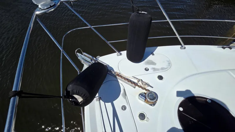 Slide: The Image of Carver Yachts 450 Voyager Pilothouse 2000 - 53