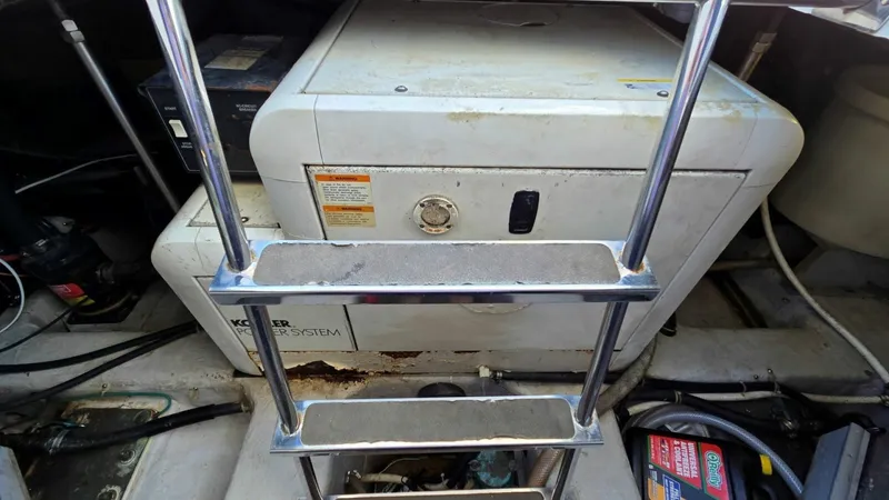Slide: The Image of Carver Yachts 450 Voyager Pilothouse 2000 - 57