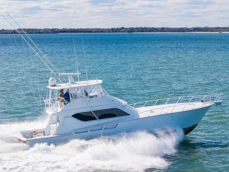 Slide: The Image of Hatteras 60 Convertible 2001 - 2