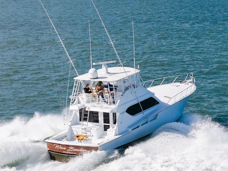 Slide: The Image of Hatteras 60 Convertible 2001 - 4