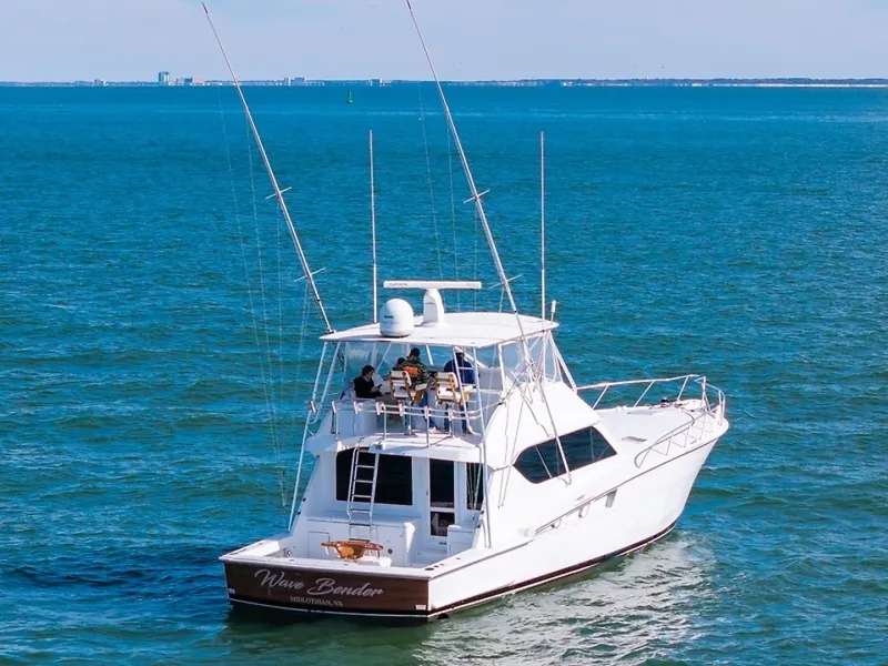 Slide: The Image of Hatteras 60 Convertible 2001 - 8