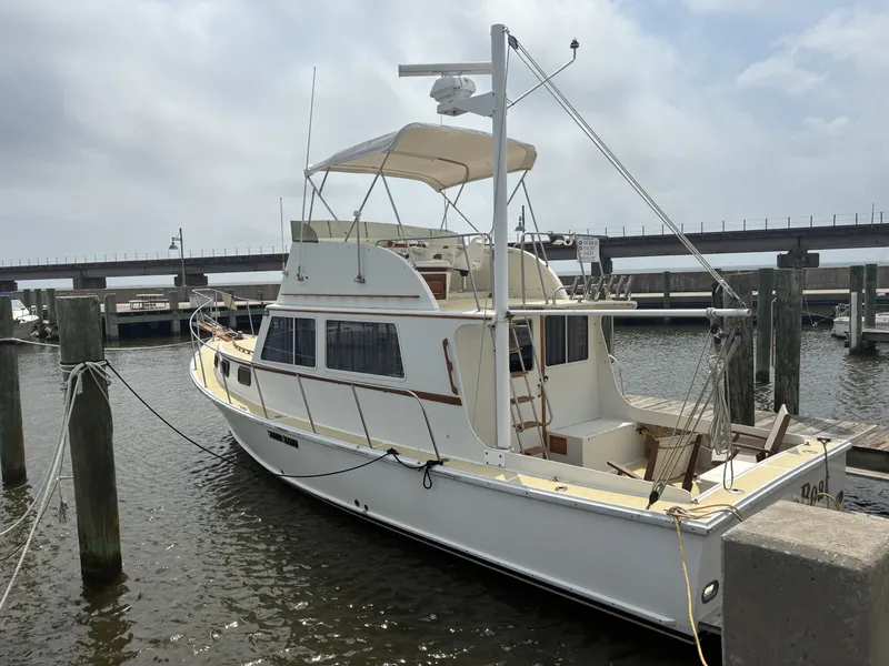 Slide: The Image of Duffy 35 Flybridge 1989 - 49