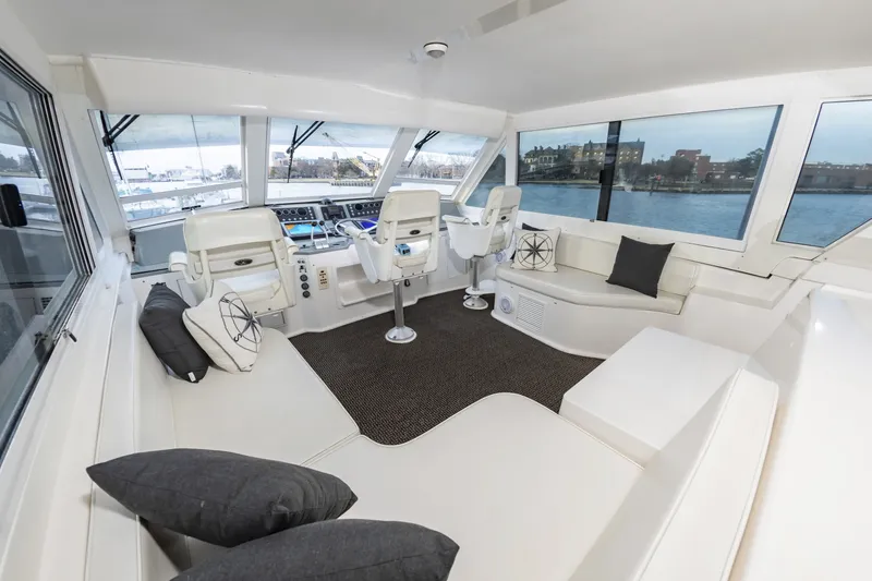 Slide: The Image of Viking Cockpit Sport Yacht 2000 - 10