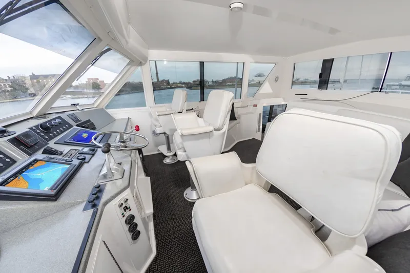 Slide: The Image of Viking Cockpit Sport Yacht 2000 - 11