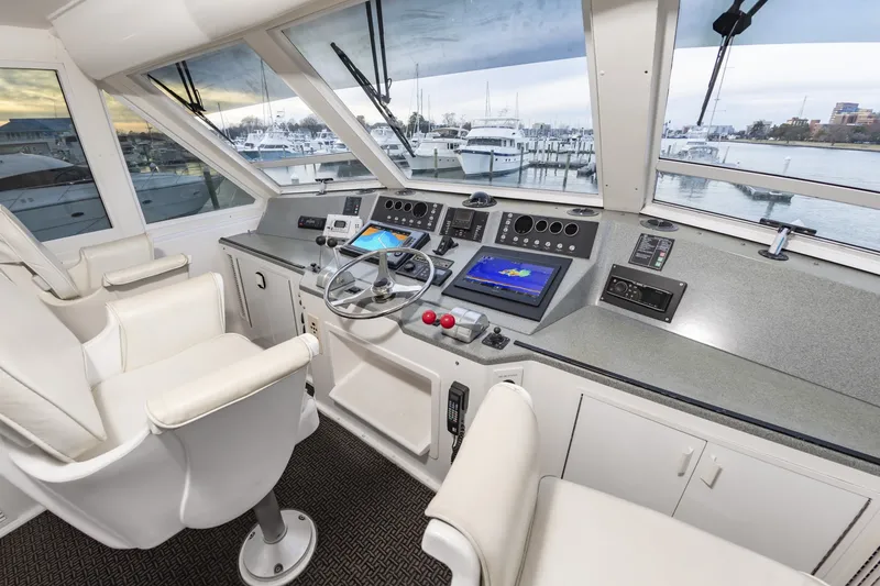 Slide: The Image of Viking Cockpit Sport Yacht 2000 - 14