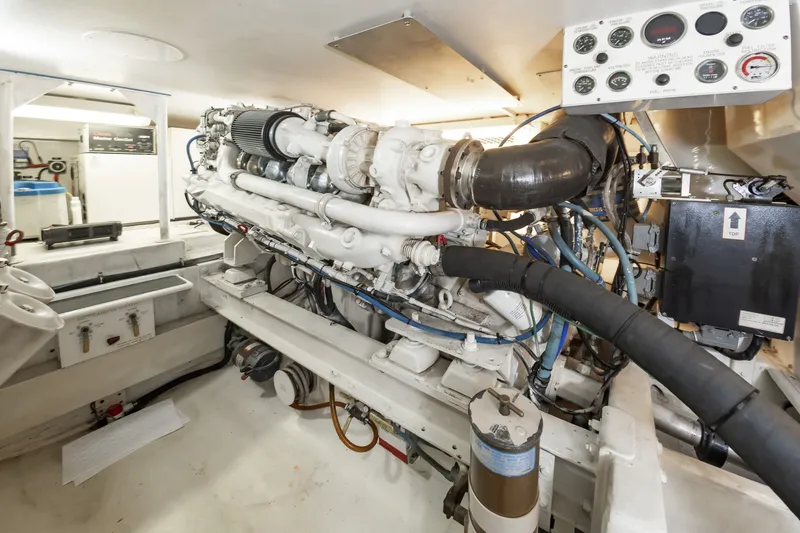 Slide: The Image of Viking Cockpit Sport Yacht 2000 - 52