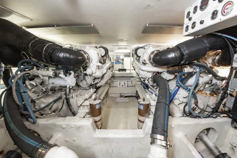 Slide: The Image of Viking Cockpit Sport Yacht 2000 - 54