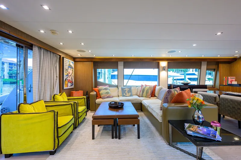 Slide: The Image of Hatteras 80 Motor Yacht 2013 - 5