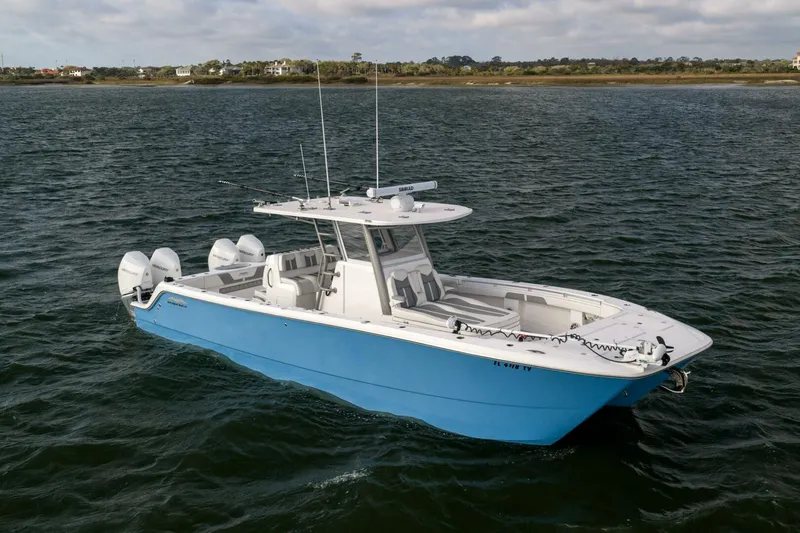 Slide: The Image of Invincible 35’ Catamaran 2024 - 2