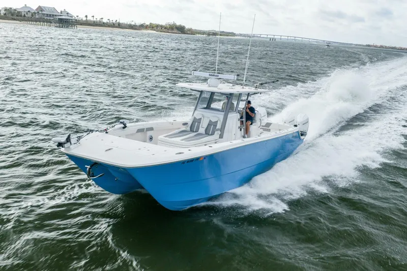 Slide: The Image of Invincible 35’ Catamaran 2024 - 5