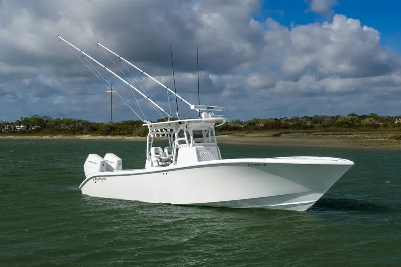 Slide: The Image of Yellowfin 32 Offshore 2014 - 2