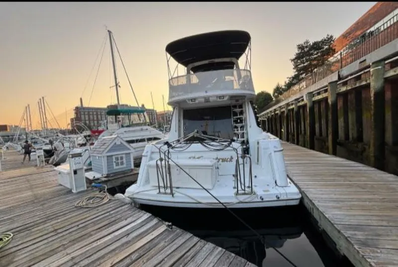 Slide: The Image of Carver Yachts 530 Voyager 1998 - 12