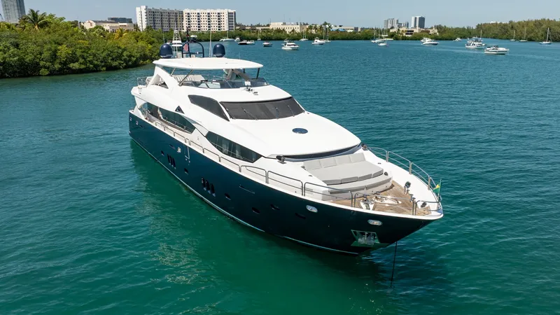 Slide: The Image of Sunseeker 34 Metre Yacht 2010 - 7