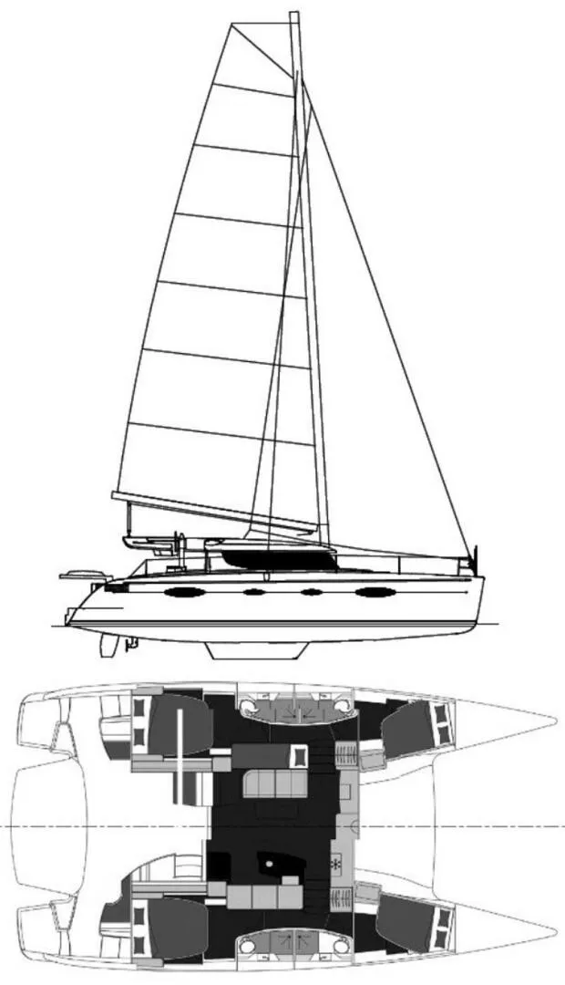 Slide: The Image of Fountaine Pajot Salina 48 2008 - 32