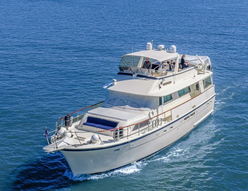 Slide: The Image of Hatteras Motor Yacht 1987 - 2