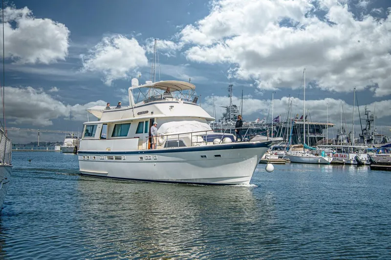 Slide: The Image of Hatteras Motor Yacht 1987 - 3