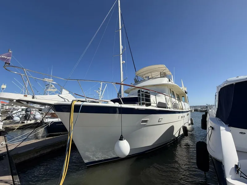Slide: The Image of Hatteras Motor Yacht 1987 - 6