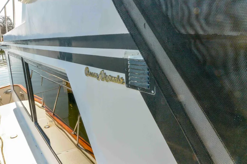 Slide: The Image of Ocean Alexander Mark II Pilothouse 1986 - 13
