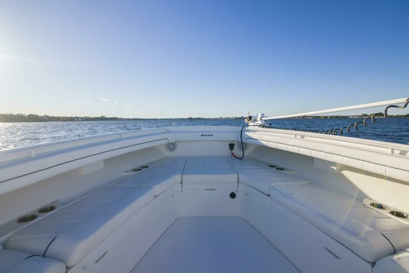 Slide: The Image of Regulator Marine 41 Center Console 2016 - 17