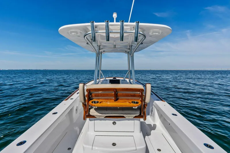 Slide: The Image of Custom Center Console 26 High Ground Boatworks 2024 - 37