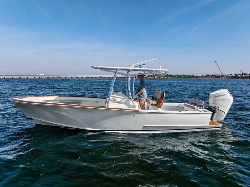 Slide: The Image of Custom Center Console 26 High Ground Boatworks 2024 - 45