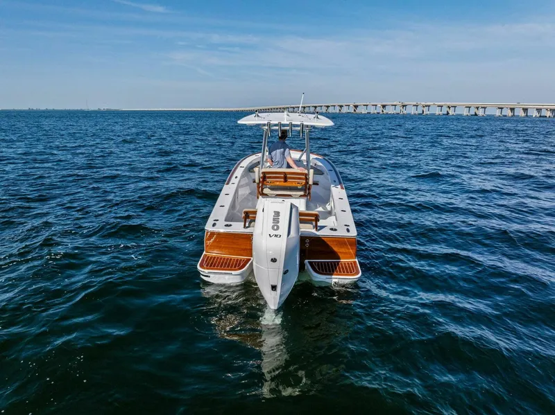 Slide: The Image of Custom Center Console 26 High Ground Boatworks 2024 - 47