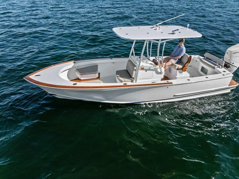 Slide: The Image of Custom Center Console 26 High Ground Boatworks 2024 - 50
