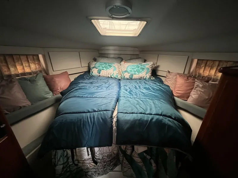 Slide: The Image of Carver Yachts 370 Voyager 1994 - 10