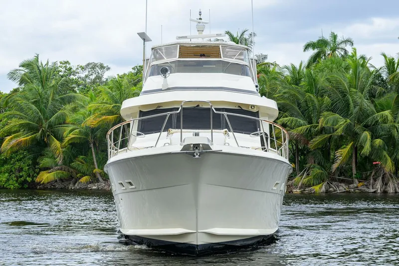 Slide: The Image of Hatteras 78 Cockpit Motor Yacht 1991 - 5