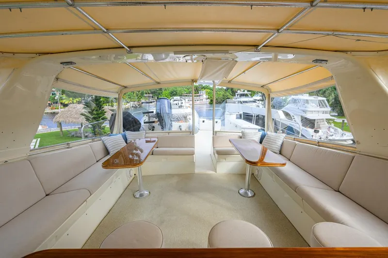 Slide: The Image of Hatteras 78 Cockpit Motor Yacht 1991 - 65