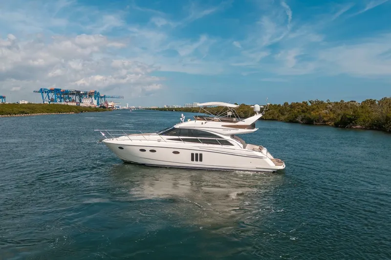 Slide: The Image of Princess 54 Flybridge 2009 - 102