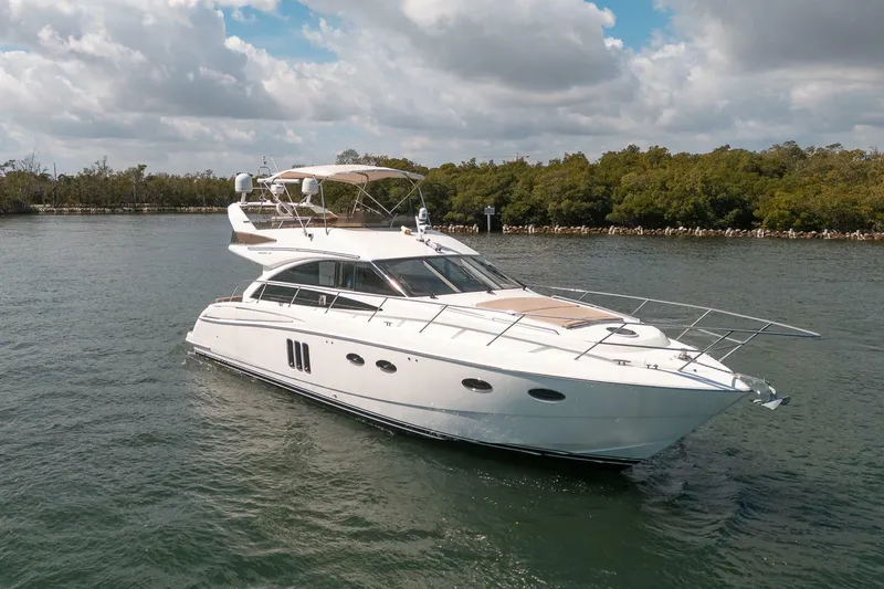 Slide: The Image of Princess 54 Flybridge 2009 - 105