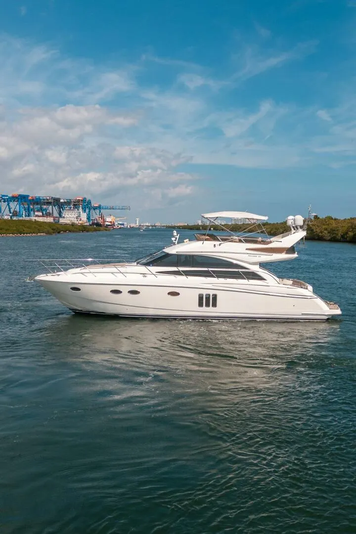 Slide: The Image of Princess 54 Flybridge 2009 - 106