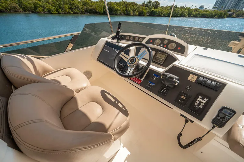 Slide: The Image of Princess 54 Flybridge 2009 - 77