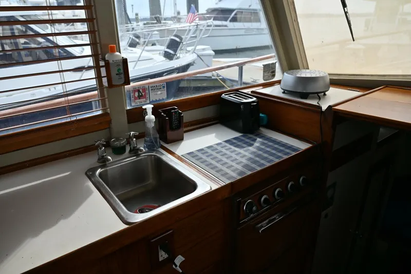 Slide: The Image of Grand Banks Flybridge Trawler 1970 - 12